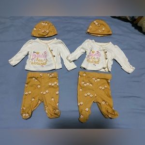 Twin premie outfit